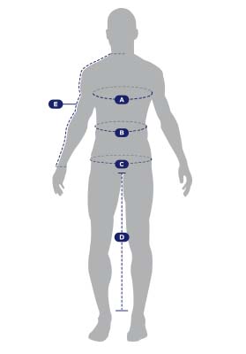 Men measurements guide